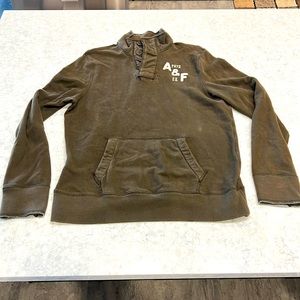 Abercrombie and Fitch Qtr Button. XXL